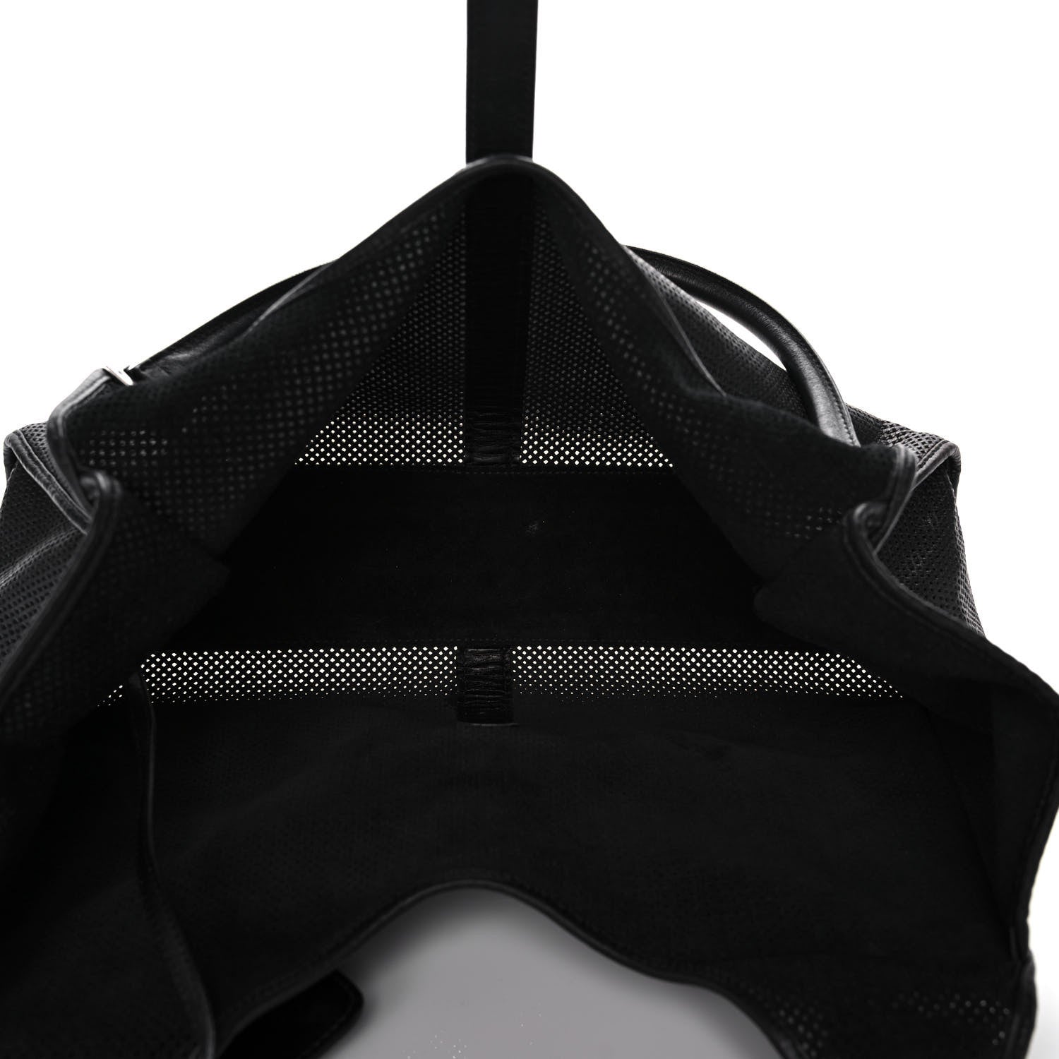 Gucci Perforated Calfskin Jackie O Hobo Black 6 of 14