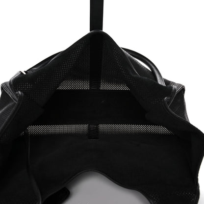 Gucci Perforated Calfskin Jackie O Hobo Black 6 of 14