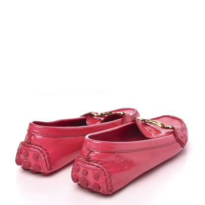 Louis Vuitton Patent Calfskin Oxford Loafers 39.5 Rose Indien 4 of 8