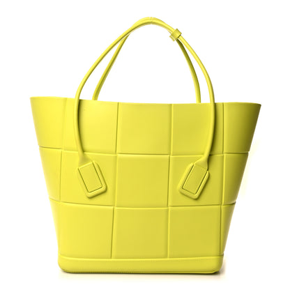 Bottega Veneta Rubber Maxi Intrecciato Medium Arco Kiwi Green 1 of 11