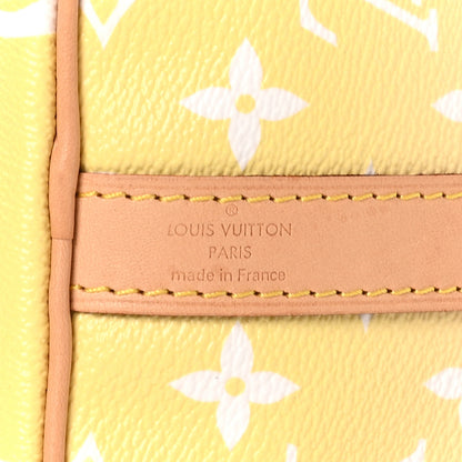 Louis Vuitton Monogram Giant By The Pool Speedy Bandouliere 25 Light Pink 7 of 10