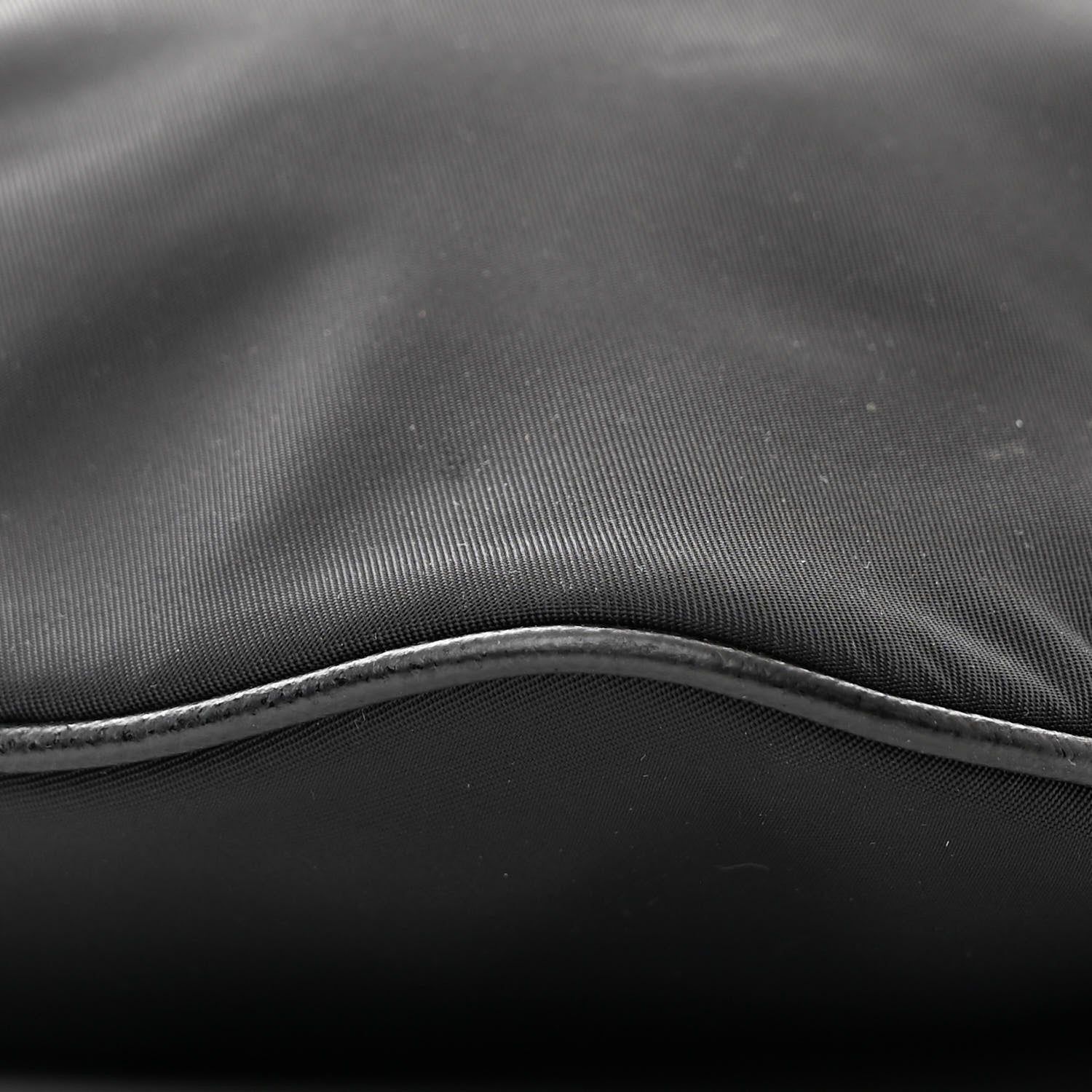 Prada Tessuto Nylon Saffiano Belt Bag Black 8 of 10