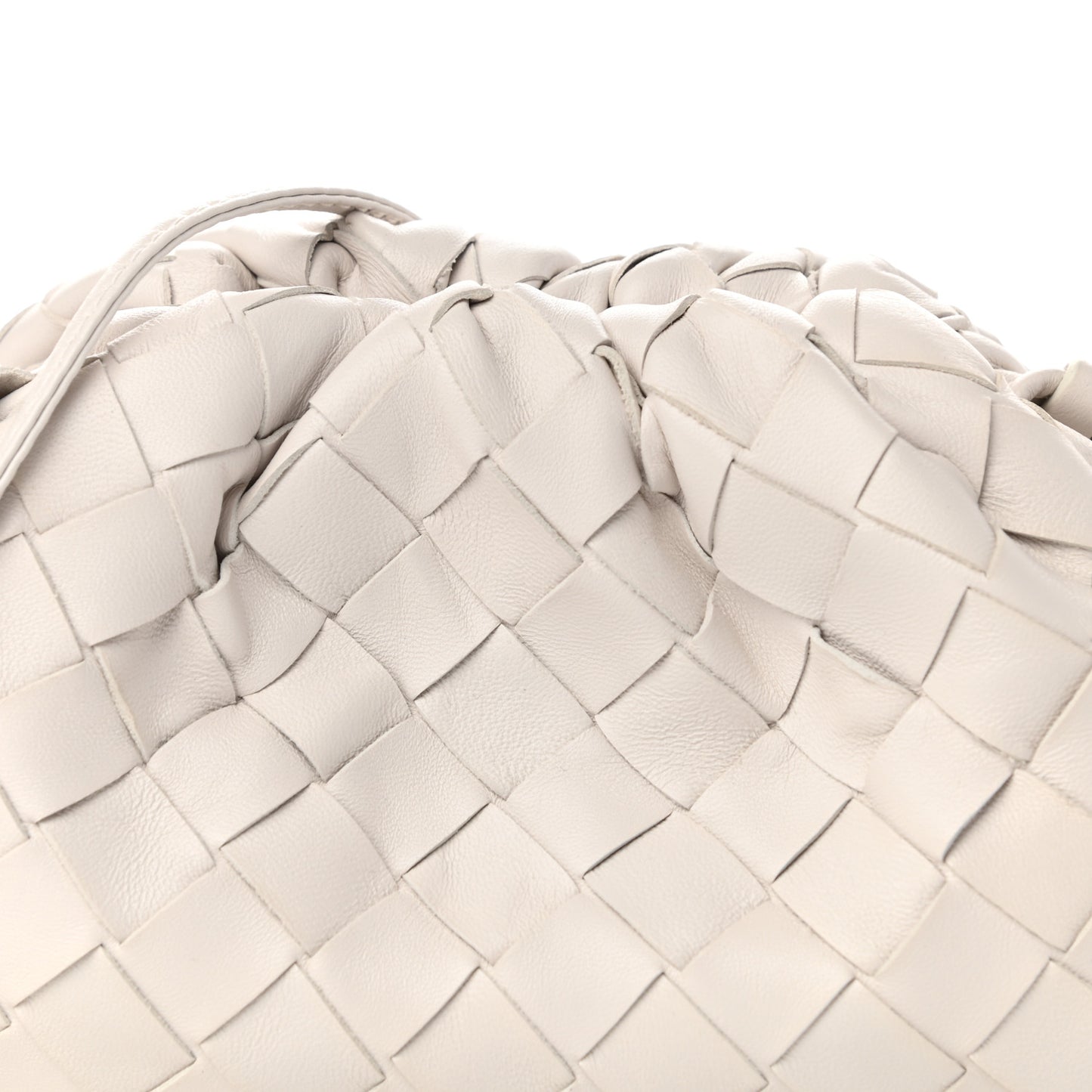 Nappa Intrecciato The Mini Pouch Plaster