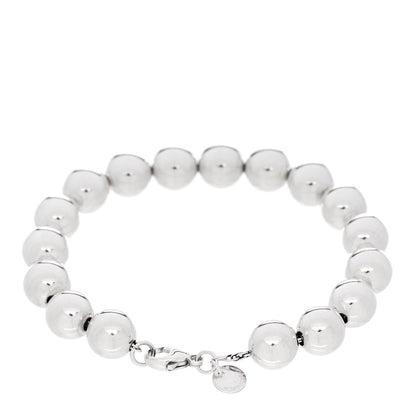 Tiffany Sterling Silver 10mm Hardwear Ball Bracelet 2 of 4