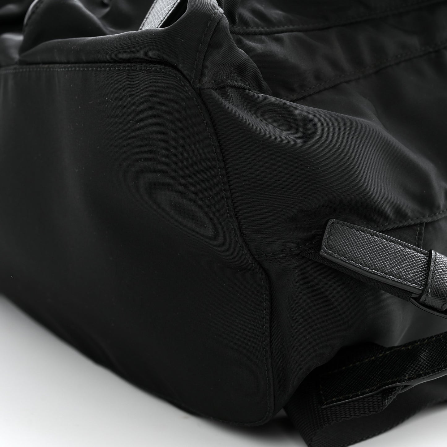 Nylon Vela Medium Backpack Black