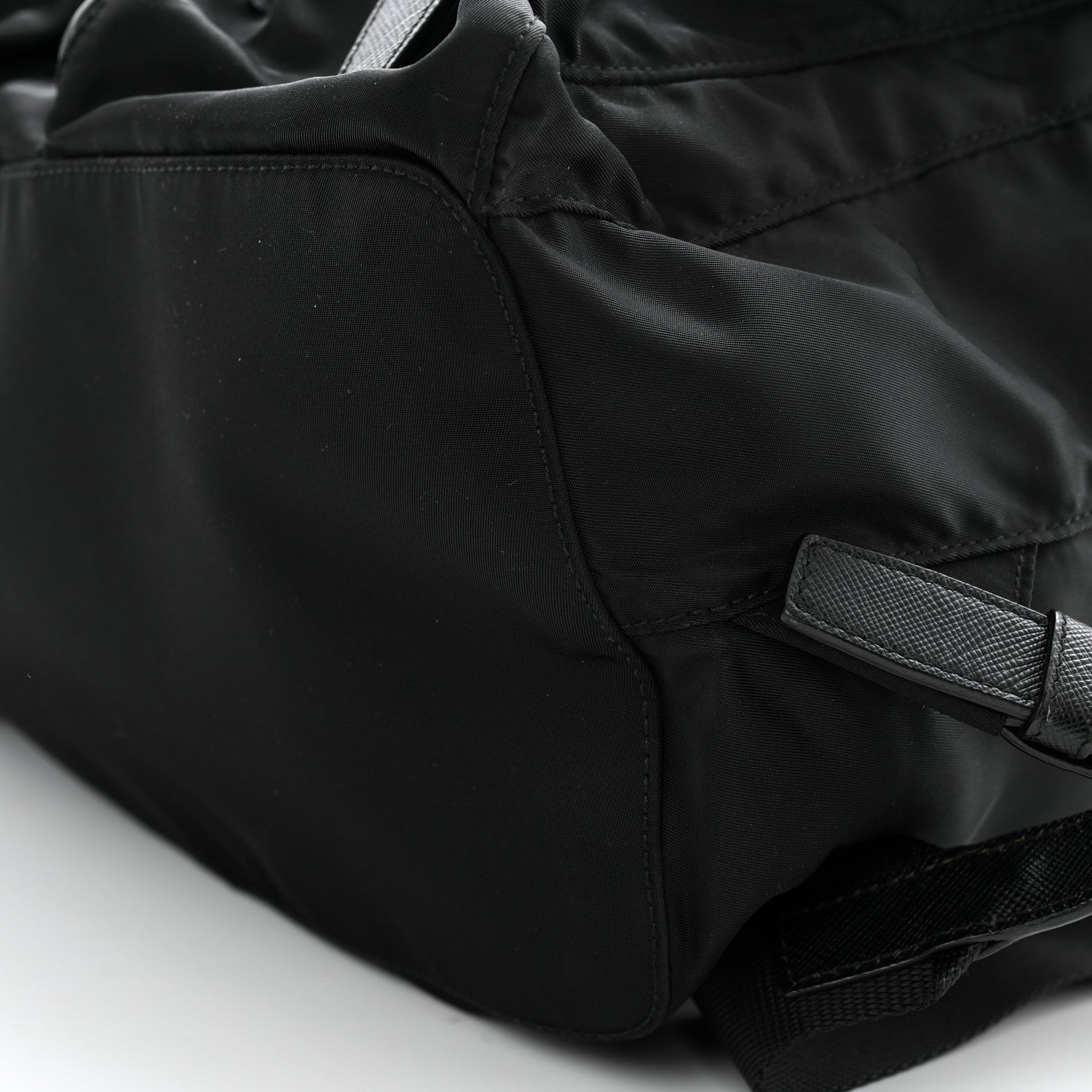 Prada Nylon Vela Medium Backpack Black 9 of 9
