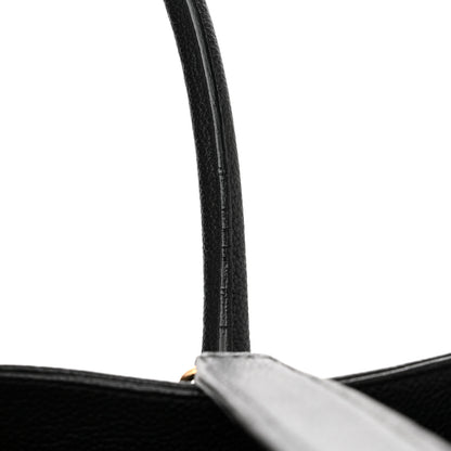 Chanel Calfskin Cerf Executive Shopper Tote Black 14 of 16