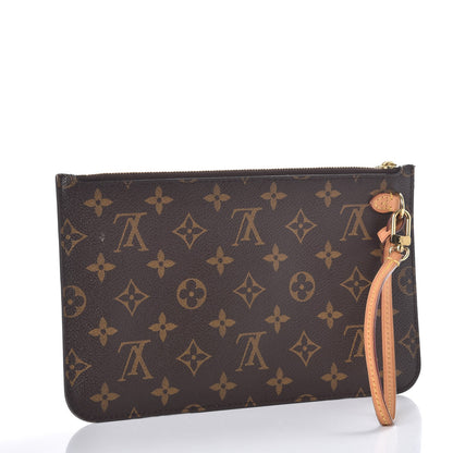 Louis Vuitton Monogram Neverfull MM GM Pochette 3 of 9