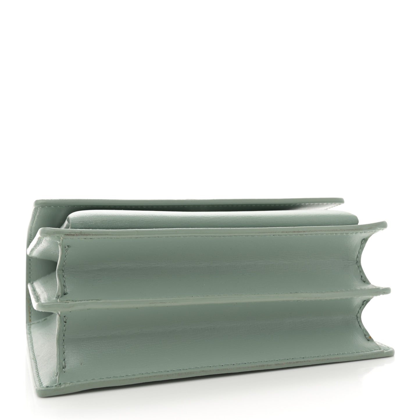 Calfskin Small Monogram Sunset Vert Opaline