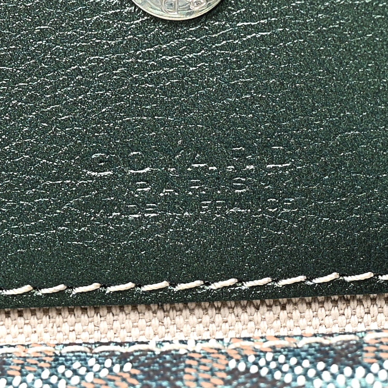 Goyard Iridescent Goyardine Saint Louis PM Pearly Green 7 of 11