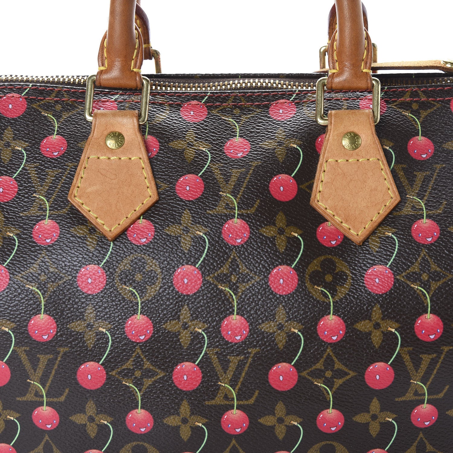 Louis Vuitton Monogram Cerises Speedy 25 7 of 13