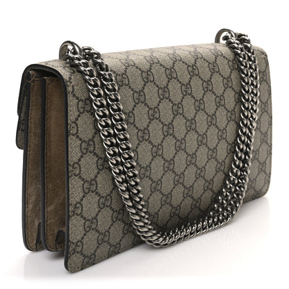 Gucci GG Supreme Monogram Small Dionysus Shoulder Bag Taupe 3 of 10