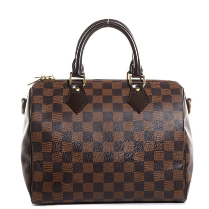 Louis Vuitton Damier Ebene Speedy Bandouliere 25 1 of 8