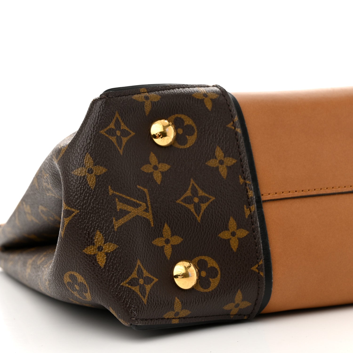 Louis Vuitton Monogram Cuir Orfevre Tote W PM Noisette 9 of 19