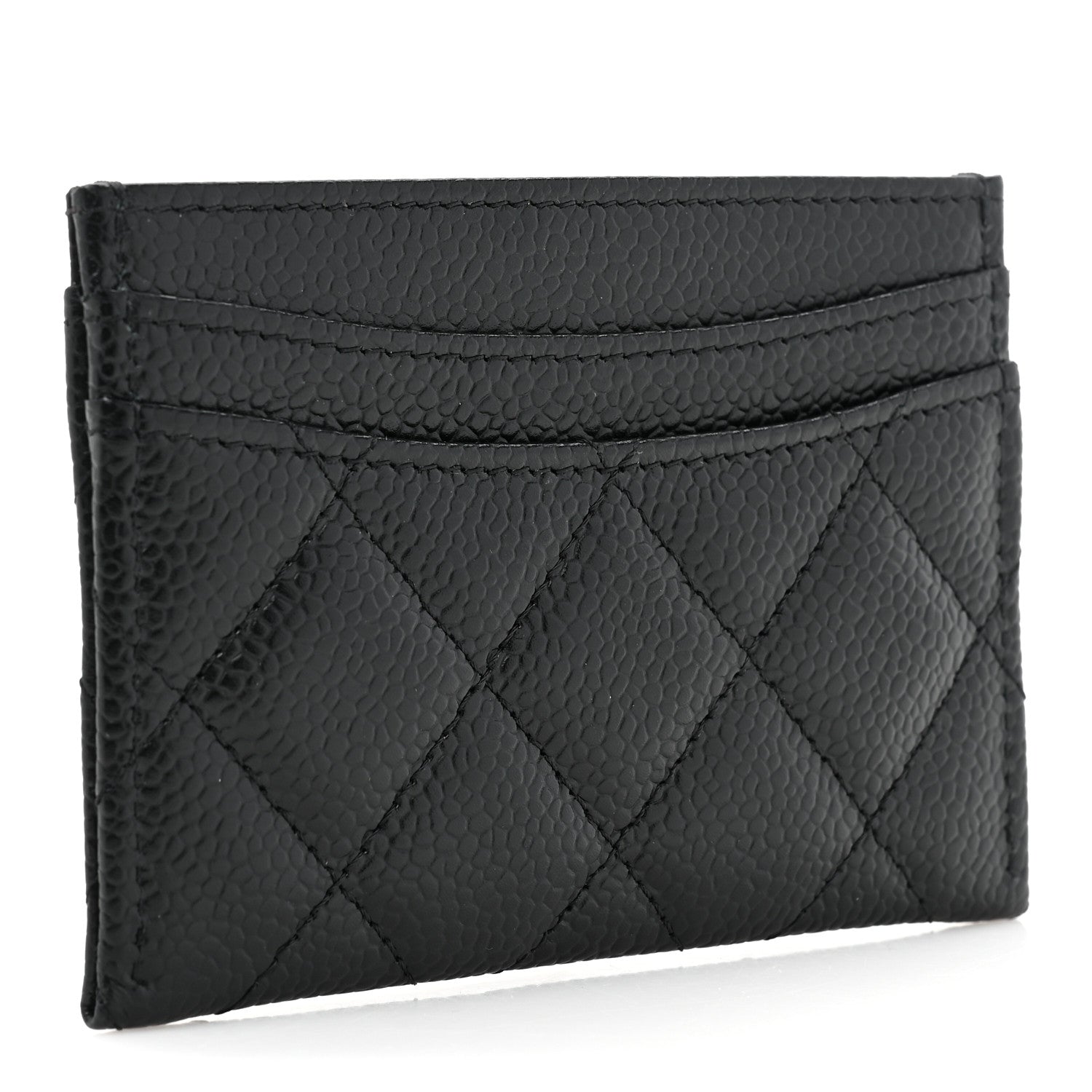 Chanel Caviar Quilted Card Holder Black 3 of 11