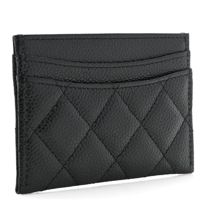 Chanel Caviar Quilted Card Holder Black 3 of 11