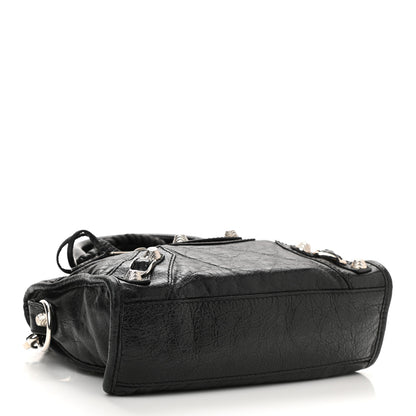 Balenciaga Agneau Giant 12 Silver Hardware Mini City Black 4 of 11