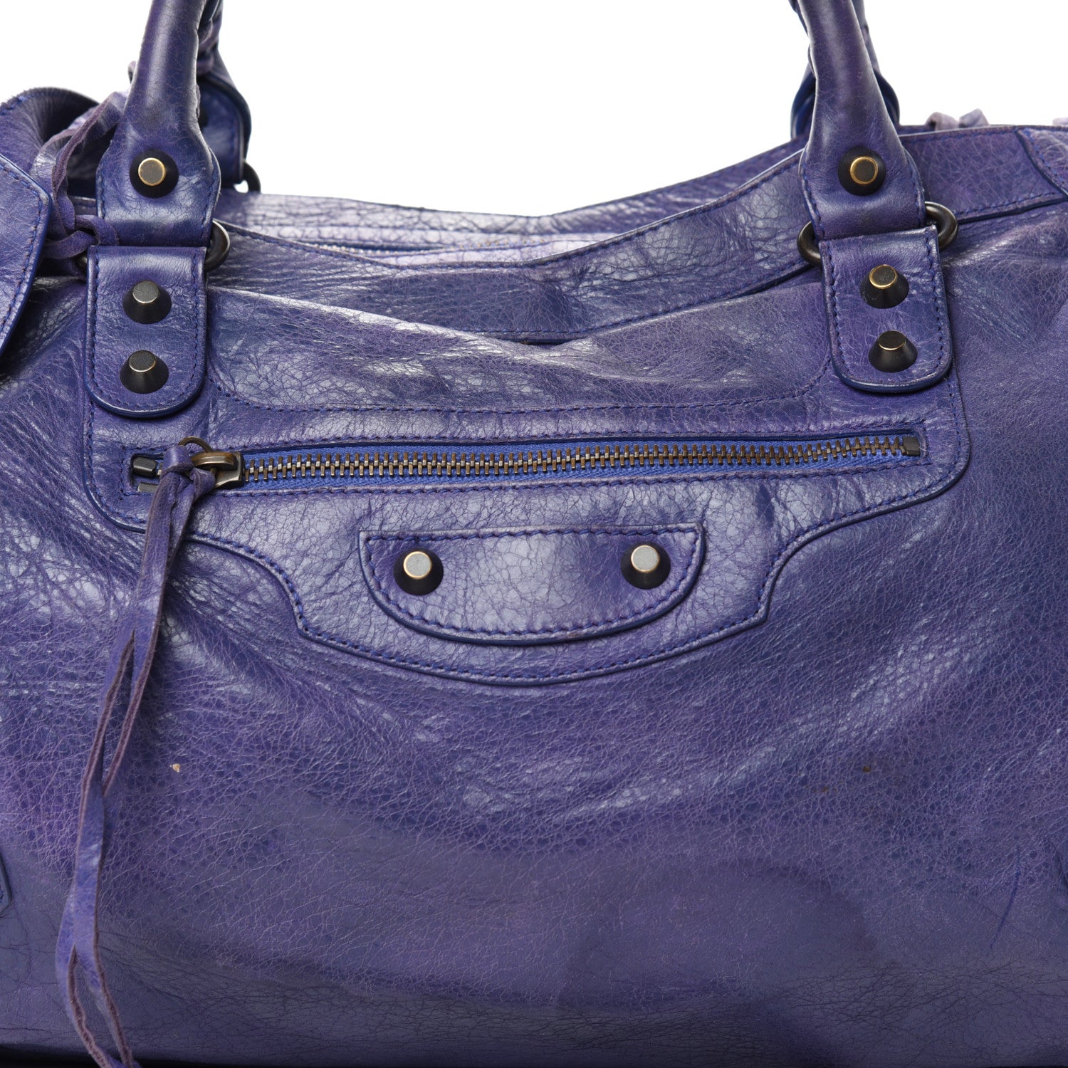 Balenciaga Agneau Classic Hardware City Bleu Lavande 12 of 12
