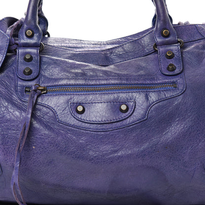 Balenciaga Agneau Classic Hardware City Bleu Lavande 12 of 12