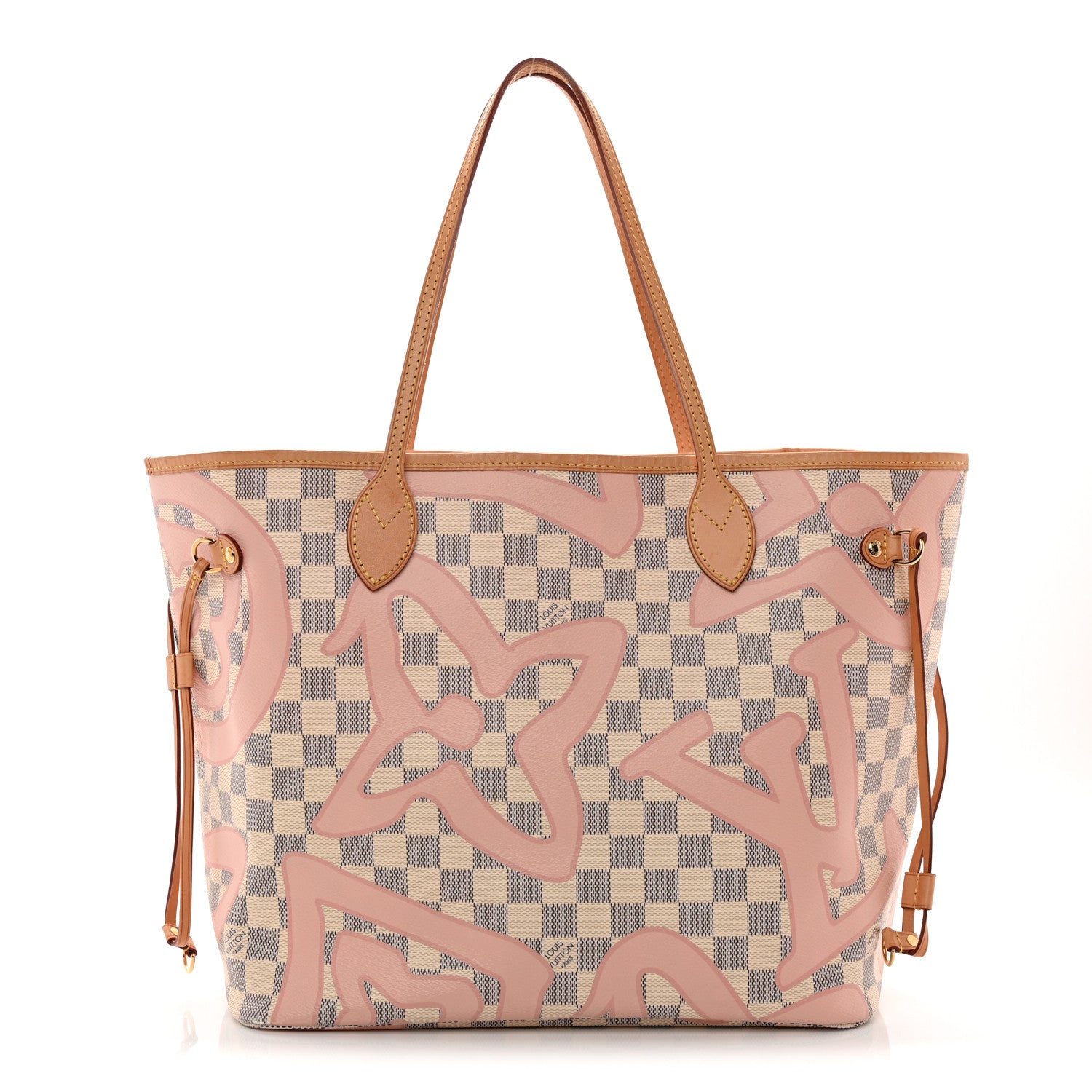 Louis Vuitton Damier Azur Tahitienne Neverfull MM 1 of 12