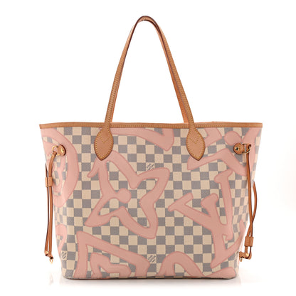 Louis Vuitton Damier Azur Tahitienne Neverfull MM 1 of 12