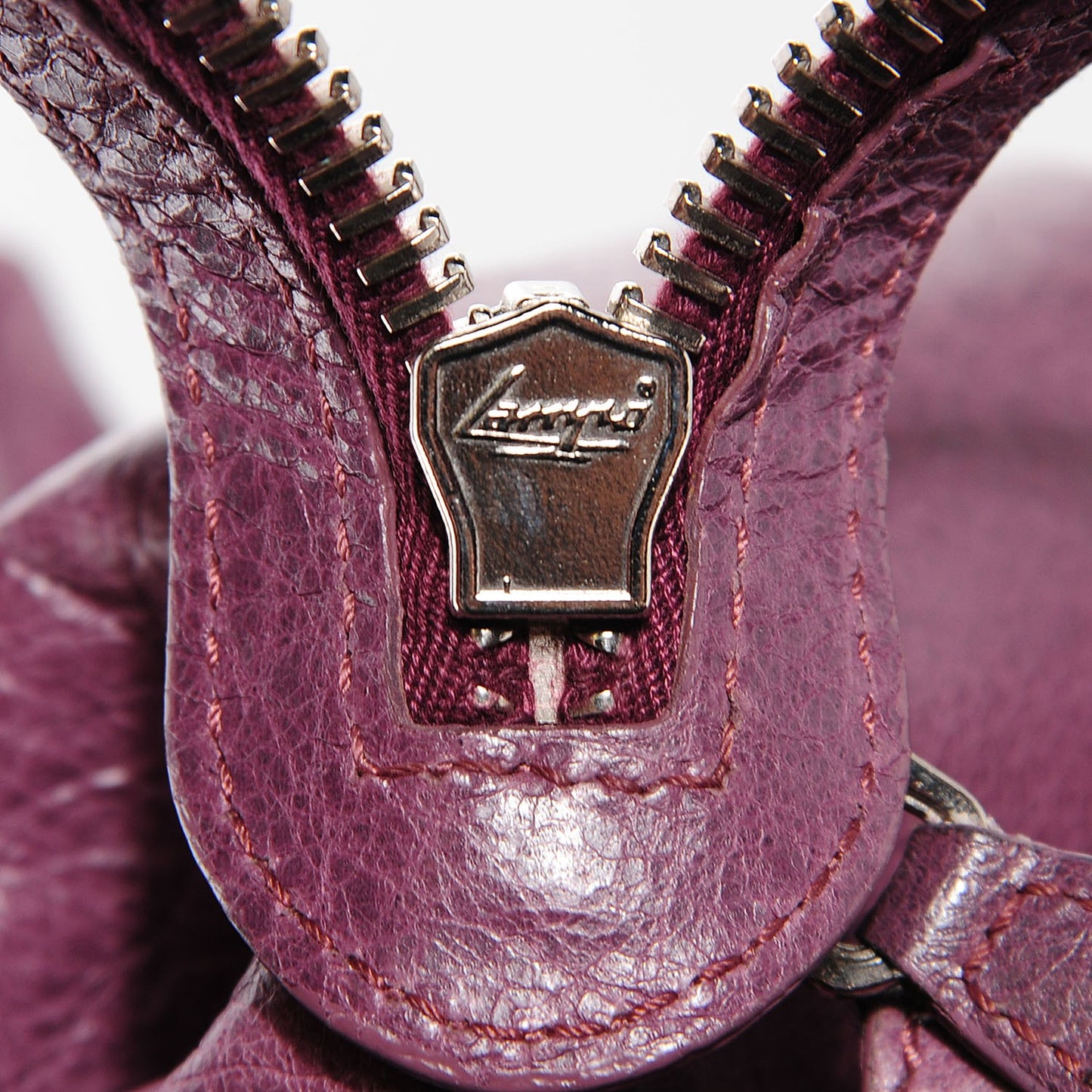 Agneau Giant 21 Silver Hardware Trapeze Murier