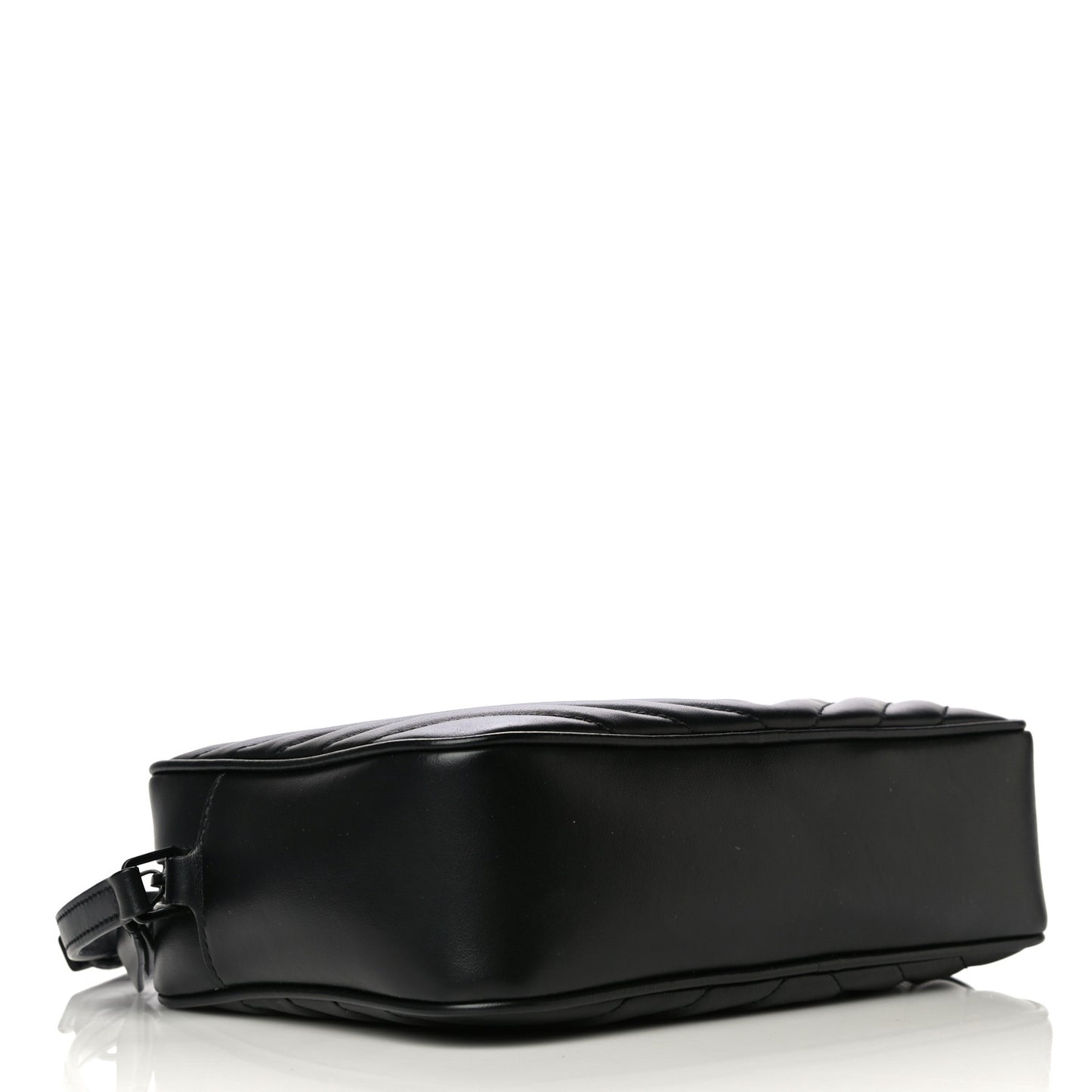 Calfskin Matelasse Monogram Lou Camera Bag Black