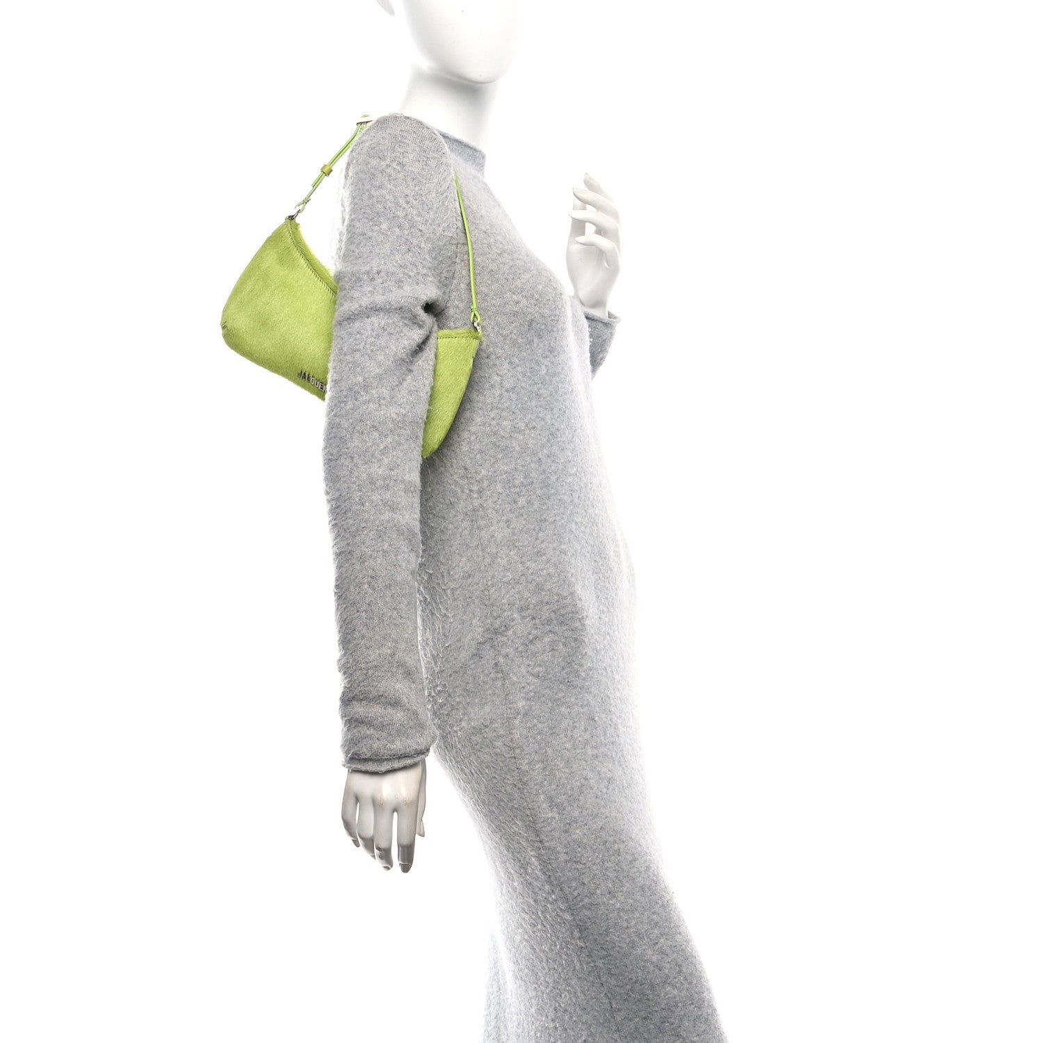 Jacquemus Calf Hair Le Bisou Neon Green 2 of 9