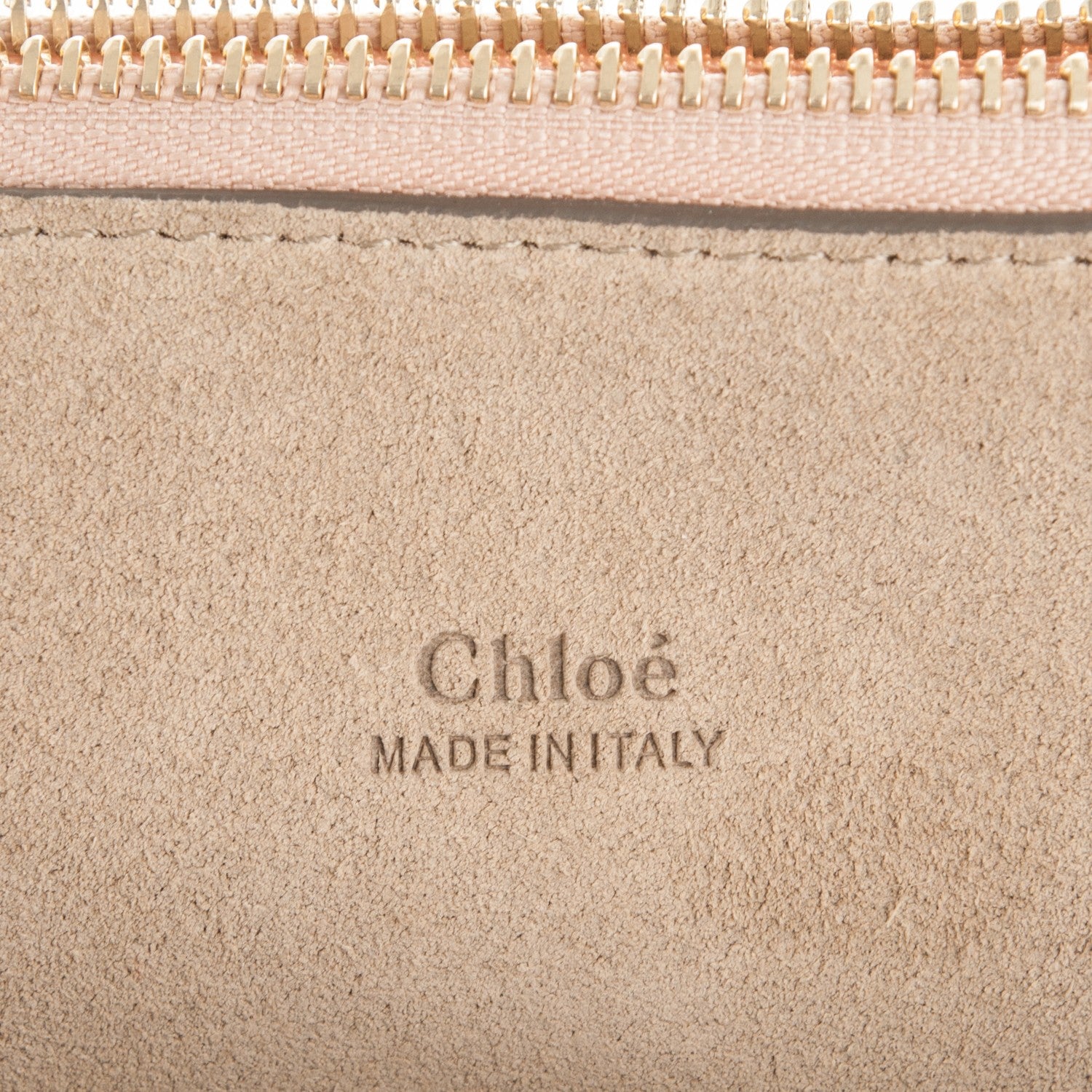 Chloe Suede Calfskin Medium Faye Shoulder Bag Caramel 6 of 7