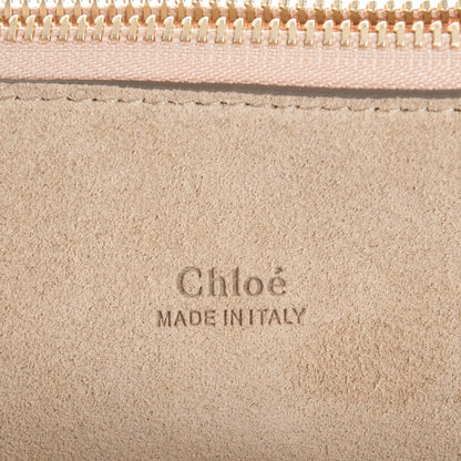 Chloe Suede Calfskin Medium Faye Shoulder Bag Caramel 6 of 7