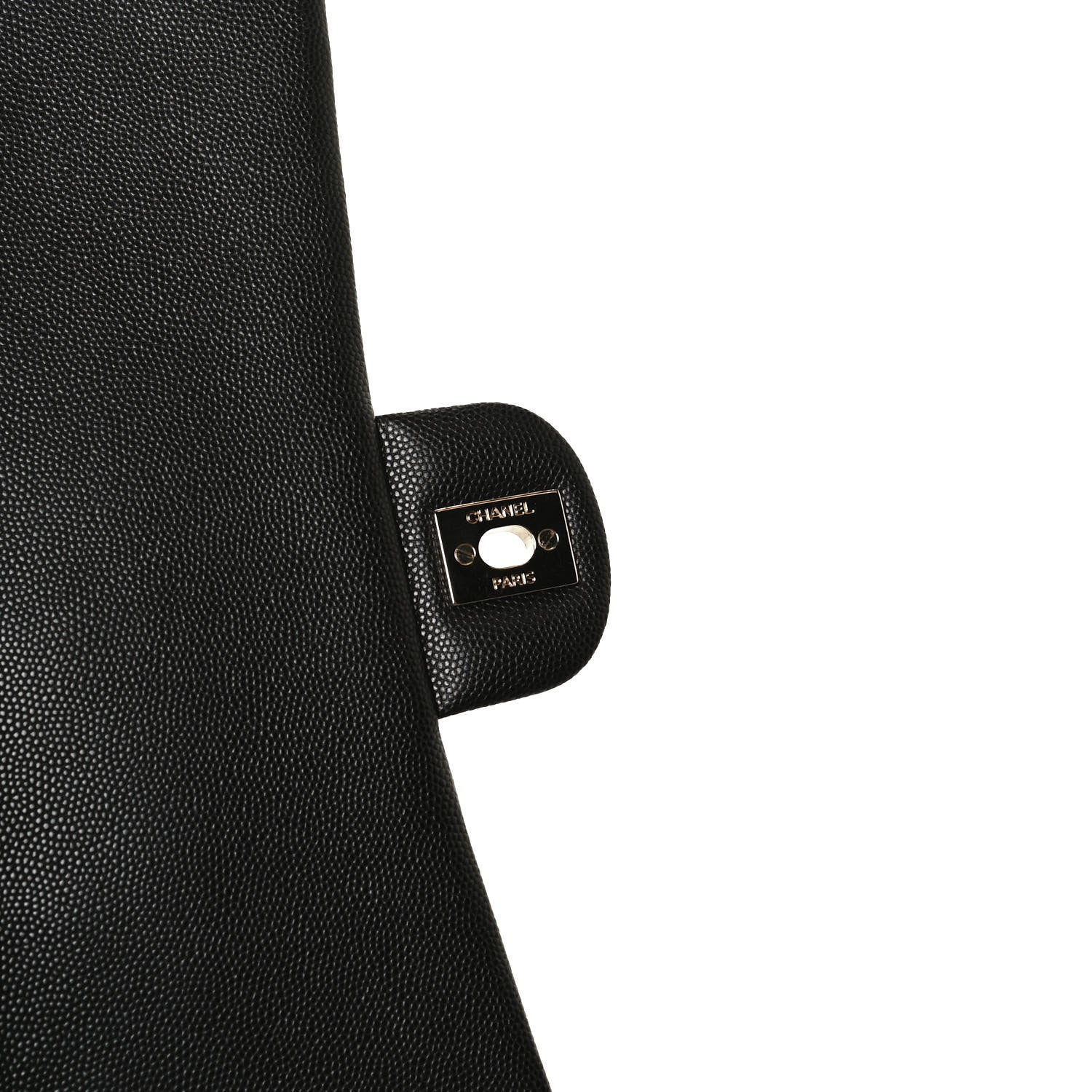 Chanel Caviar Quilted Flap Clutch Black 12 of 12