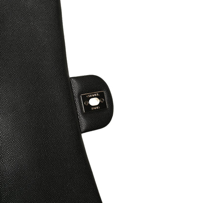 Chanel Caviar Quilted Flap Clutch Black 12 of 12