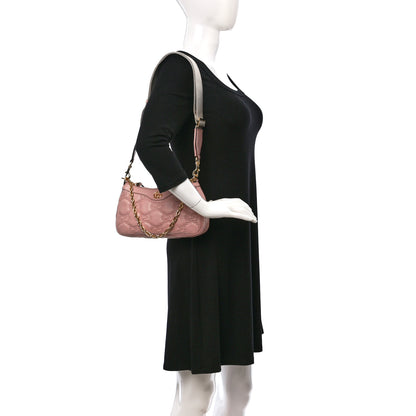 Gucci Calfskin GG Matelasse Chain Handbag Perfect Pink Natural 2 of 8