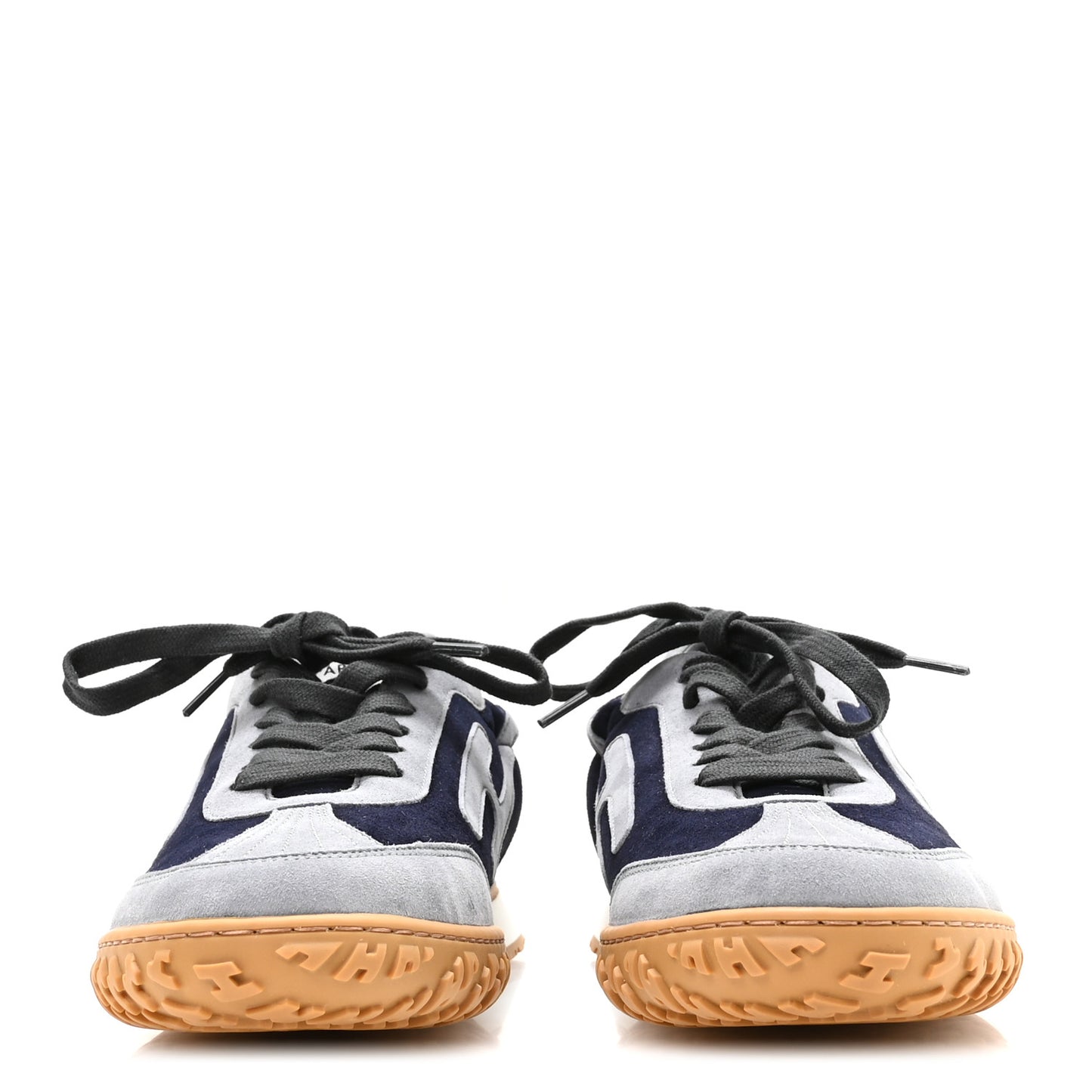 Suede Goatskin Jet Sneakers 37 Marine Gris Orage