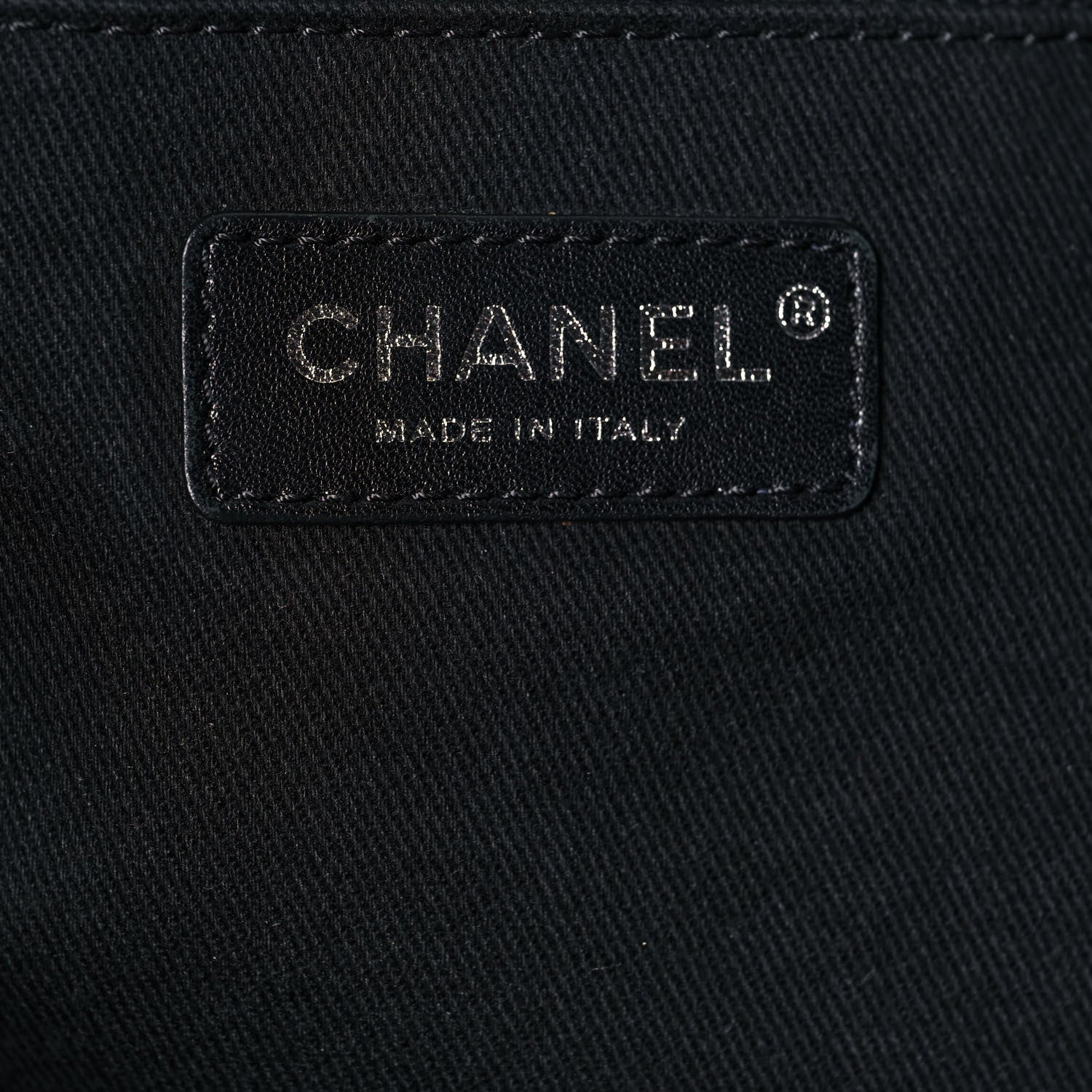 Chanel Canvas Large Deauville Tote Charcoal 6 of 13