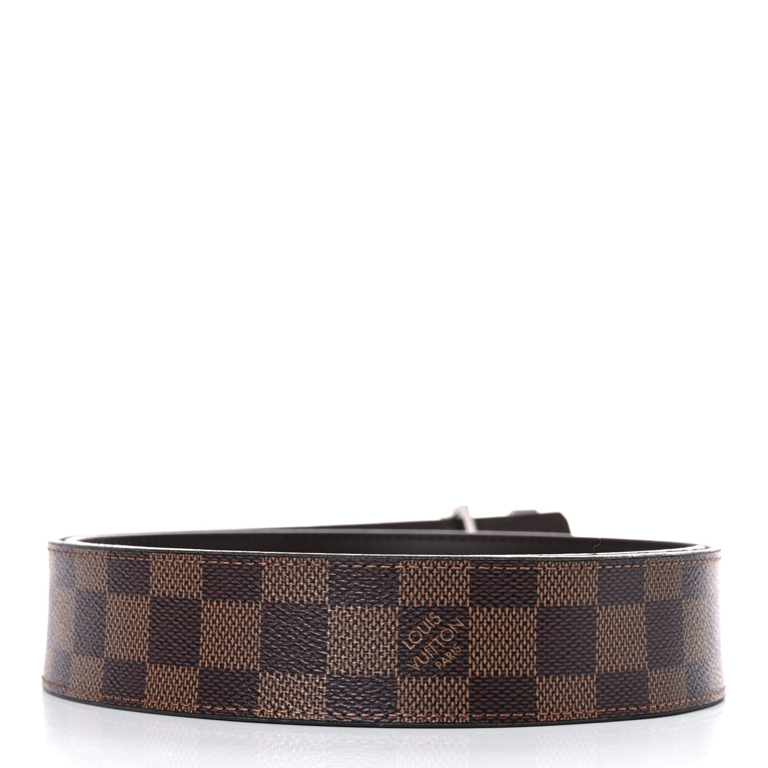 Louis Vuitton Mini Damier Ebene 25mm LV Initiales Belt 90 36 2 of 13