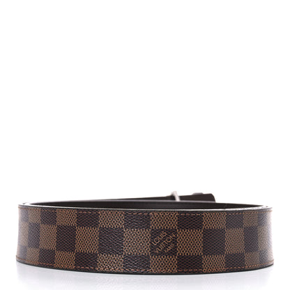 Louis Vuitton Mini Damier Ebene 25mm LV Initiales Belt 90 36 2 of 13