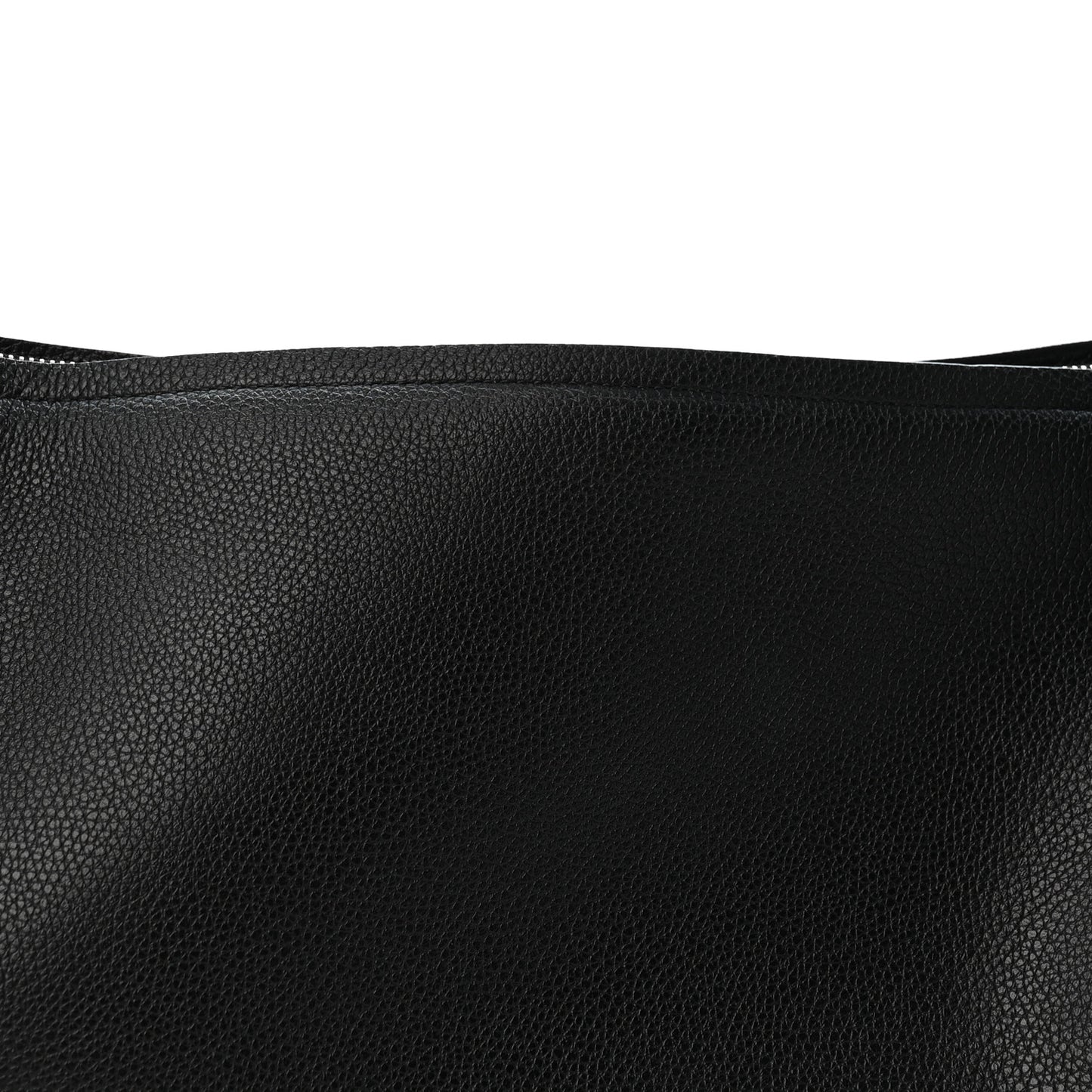 Grained Calfskin Jouve Bag Black