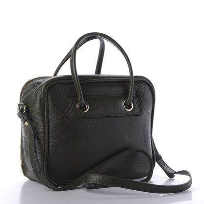 Balenciaga Agneau S Blanket Square Tote Green 5 of 11