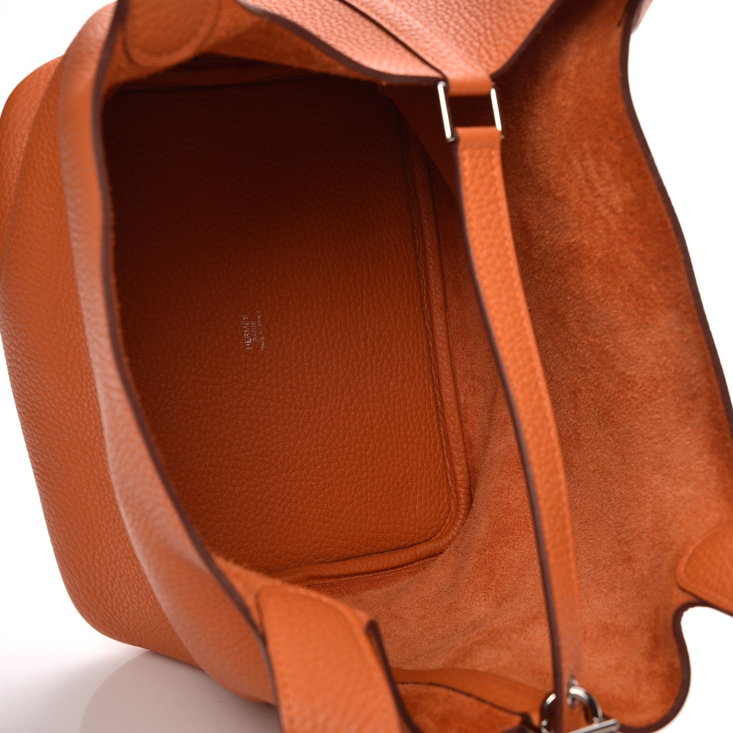 Hermes Taurillon Clemence Picotin Lock 22 MM Orange 5 of 8