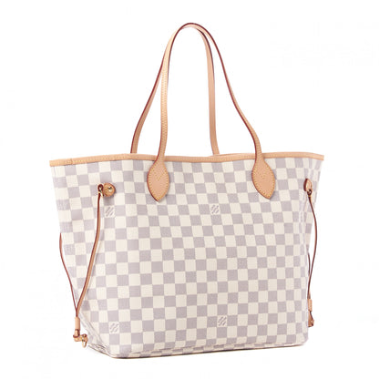 Louis Vuitton Damier Azur Neverfull MM 3 of 9