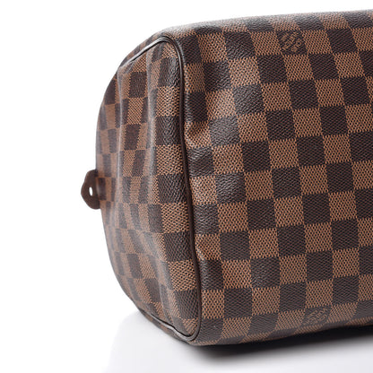 Louis Vuitton Damier Ebene Speedy 30 8 of 9
