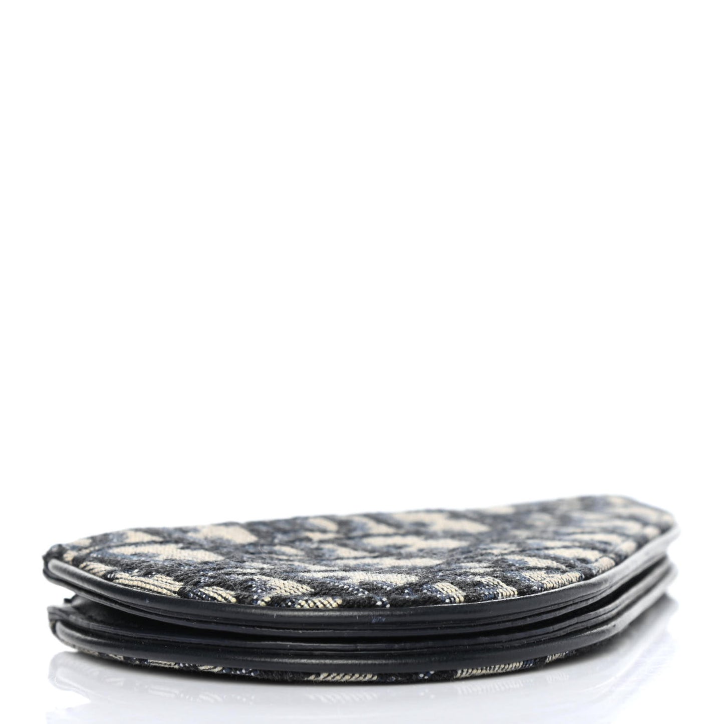Oblique Saddle Coin Purse Blue