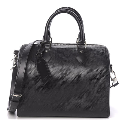 Louis Vuitton Epi Speedy Bandouliere 25 Black 1 of 13