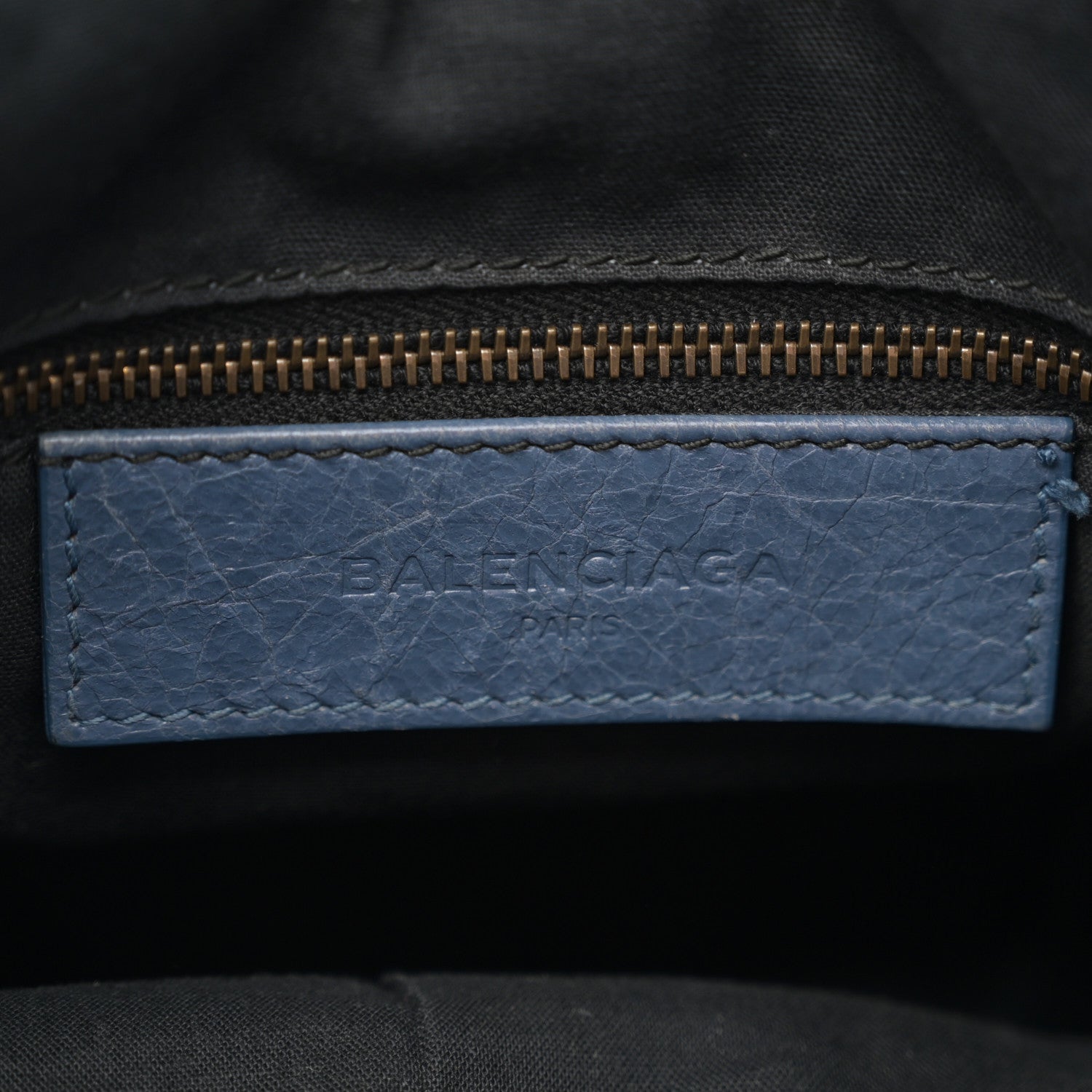 Balenciaga Agneau Classic Hardware Mini Pompon Bleu Persan 7 of 14