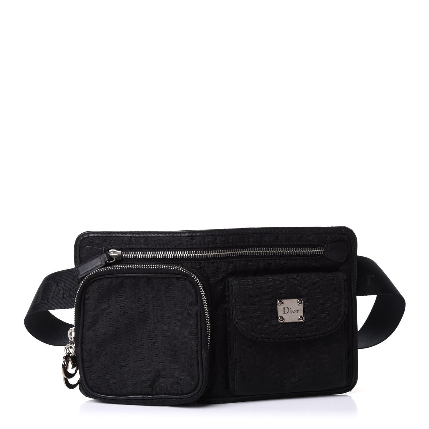 Monogram Street Chic Belt Bag Black