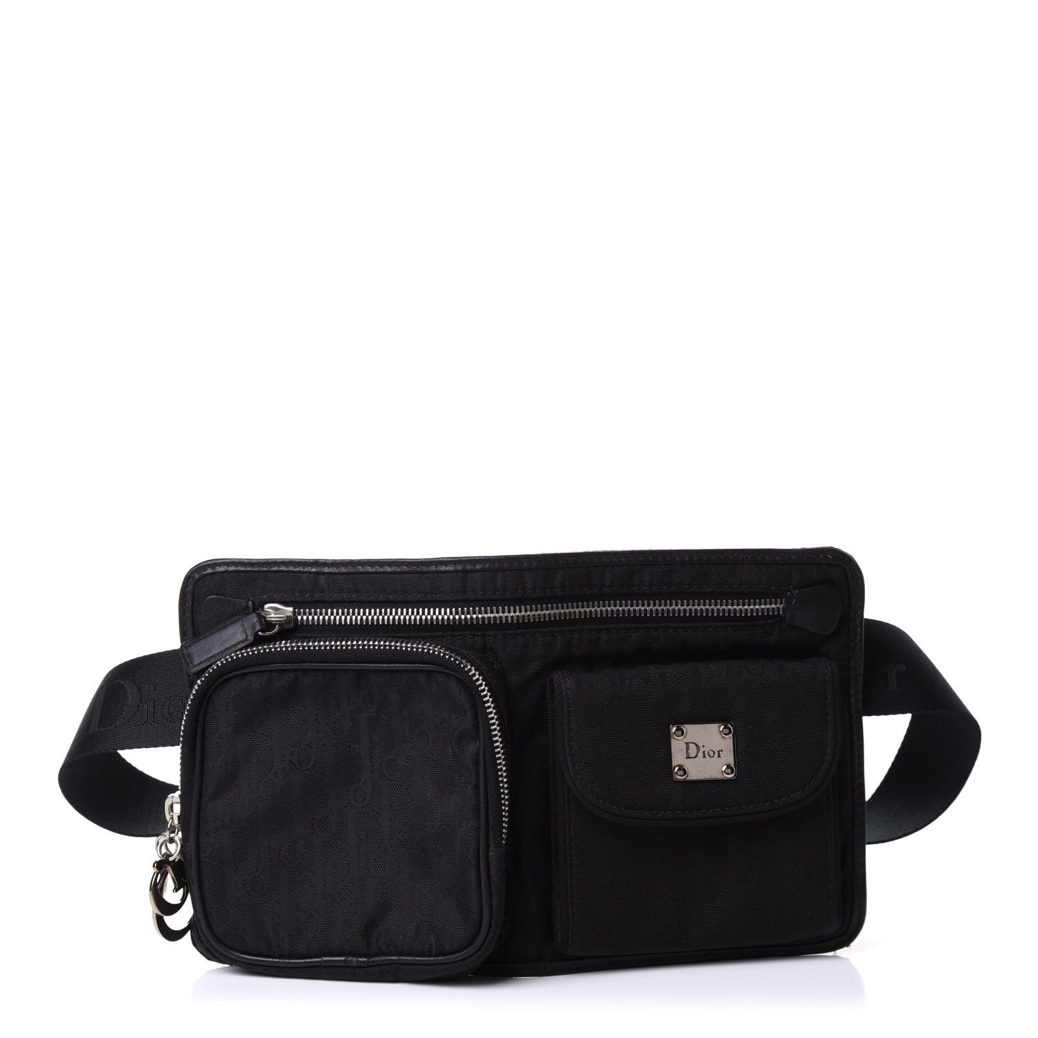 Christian Dior Monogram Street Chic Belt Bag Black 1 of 6