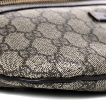Gucci GG Supreme Monogram Belt Bag Dark Brown 8 of 11