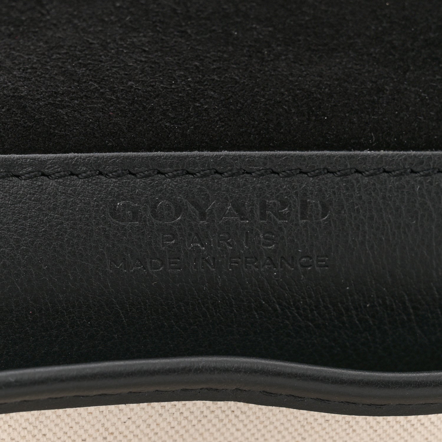 Goyard Goyardine Coursier Messenger Bag Black 6 of 9