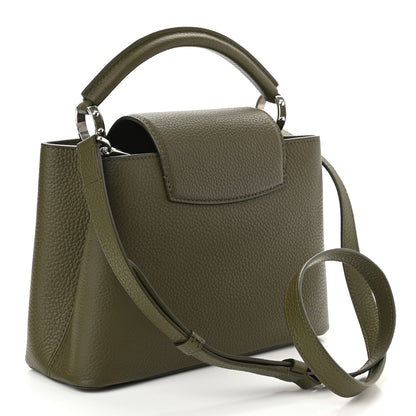 Louis Vuitton Taurillon Capucines BB Khaki 3 of 7